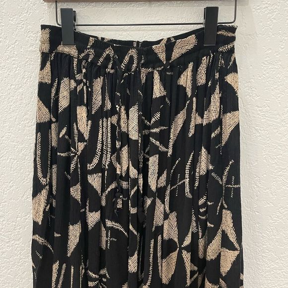 Orvis Tan & Black A Line Skirt Size 10 - Picture 3 of 8